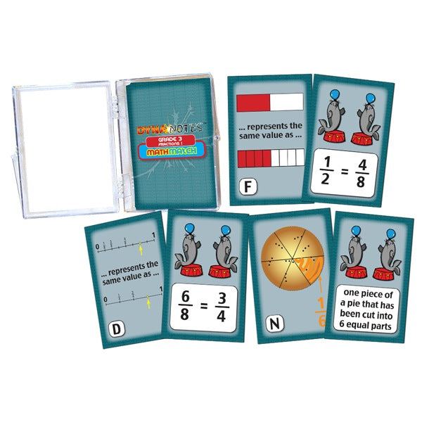 MathMatch - Grade 3, Fractions I