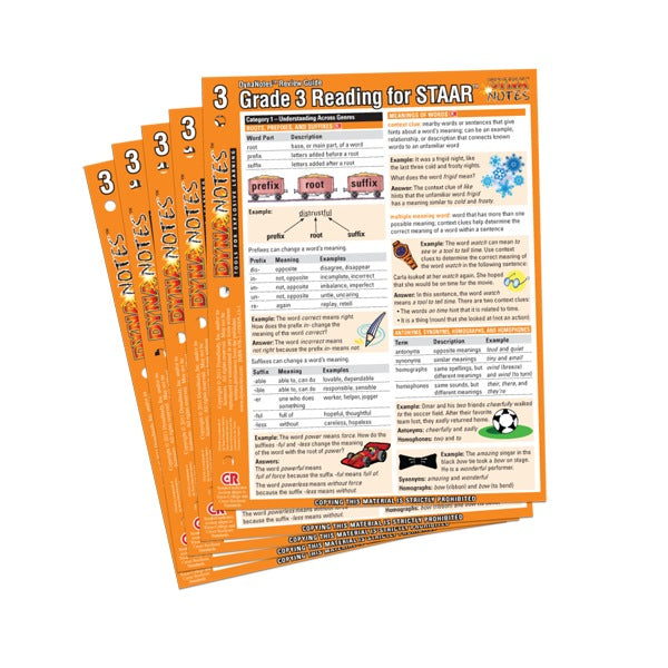 Legacy Grade 3 Reading Student Course Notes 10-Pack