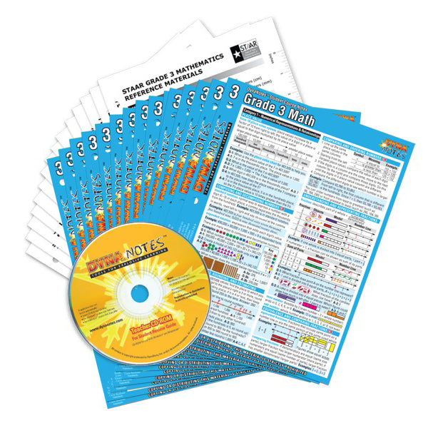 Grade 3 Math Student Course Notes Bundle