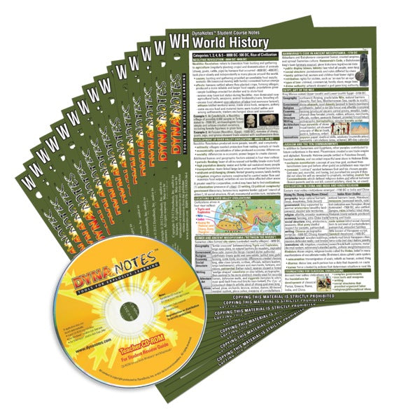 Legacy World History Classroom Set